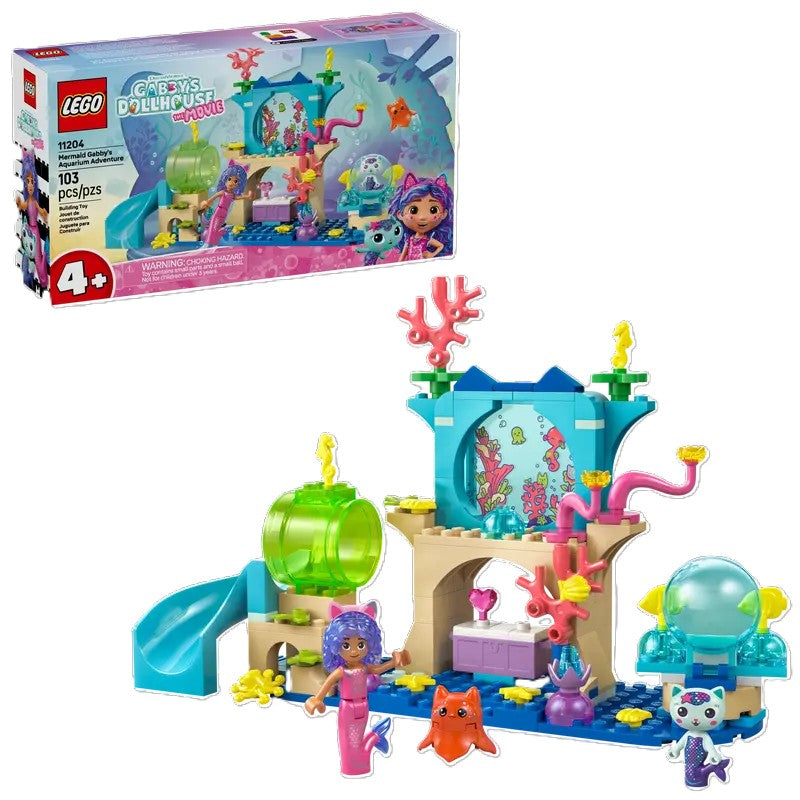 11204 LEGO® Mermaid Gabby's Aquarium Adventure