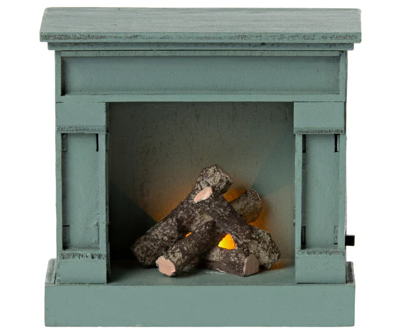 Blue Fireplace: Mouse