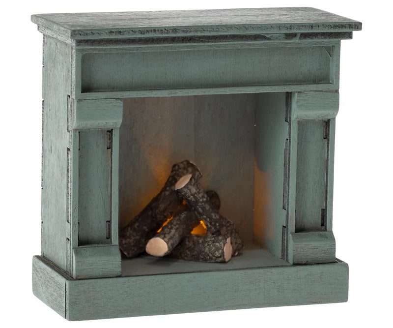 Blue Fireplace: Mouse