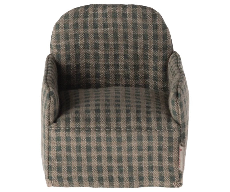 Green Checker Chair: Mouse