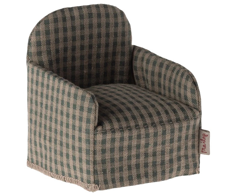 Green Checker Chair: Mouse