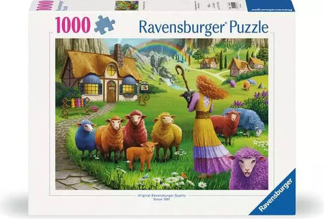 The Happy Sheep Yarn Shop puzzle packaging