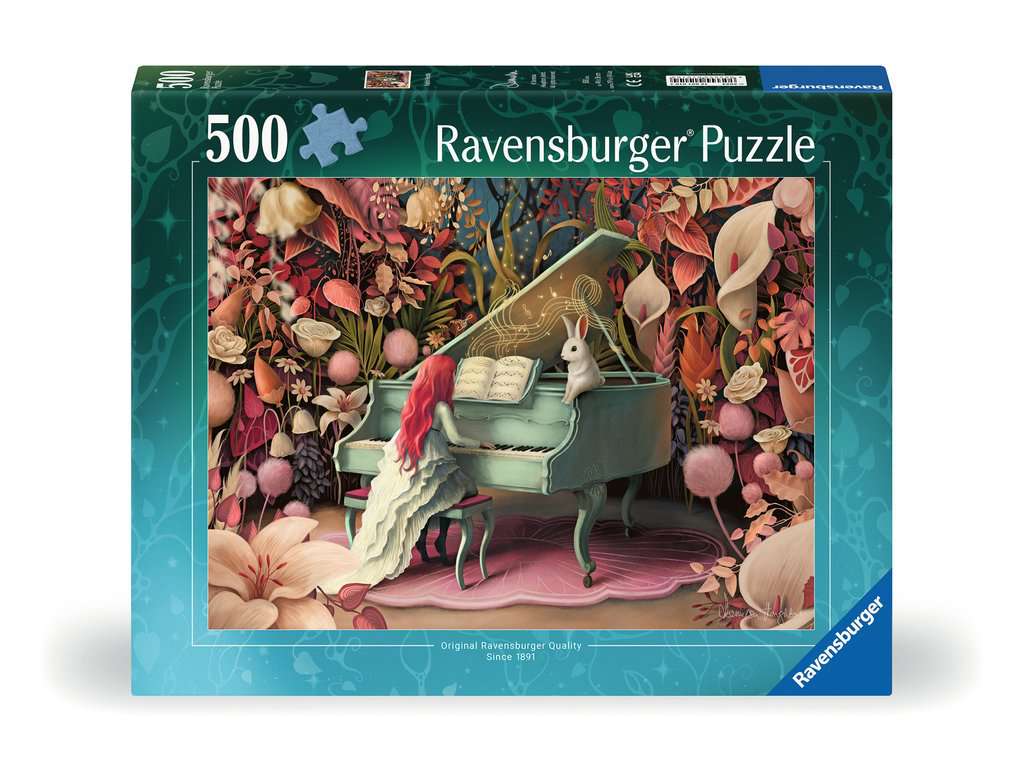 Jigsaw Puzzle Demelsa Haughton: Rabbit Recital - 500 Pieces Puzzle