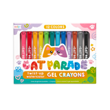 Cat Parade Gel Crayons - Set of 12
