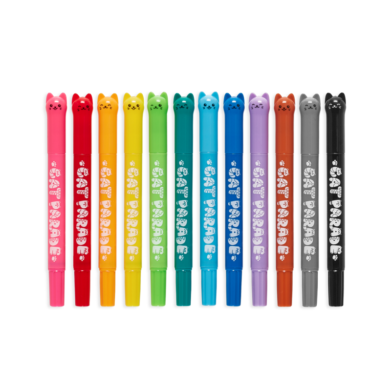 Cat Parade Gel Crayons - Set of 12