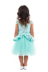 Teal Tutu Dress Large