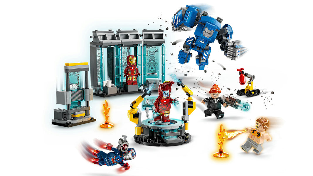 76315 76315 LEGO® Iron Man's Laboratory: Hall of Armor – Grandrabbit's Toy Shoppe