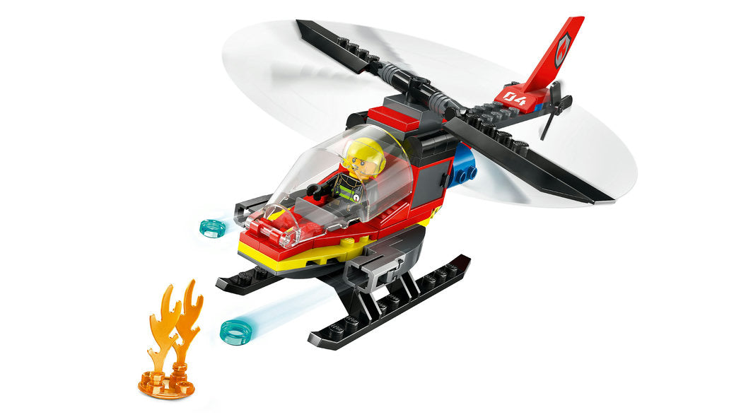Lego Rescue Jets 60411 LEGO® Fire Rescue Helicopter – Grandrabbit's Toy Shoppe