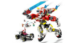 71497 LEGO® Cooper's Tiger Mech & Zero's Hot Rod Ca