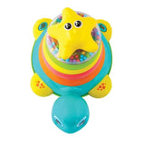KidOozie - Bump Around Stacking Turtle with a star-shaped top on a white background