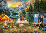 Calm Campsite - 1000 Pieces Puzzle