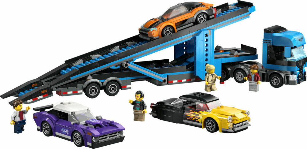 60408 LEGO® Car Transporter Truck with Sports Cars