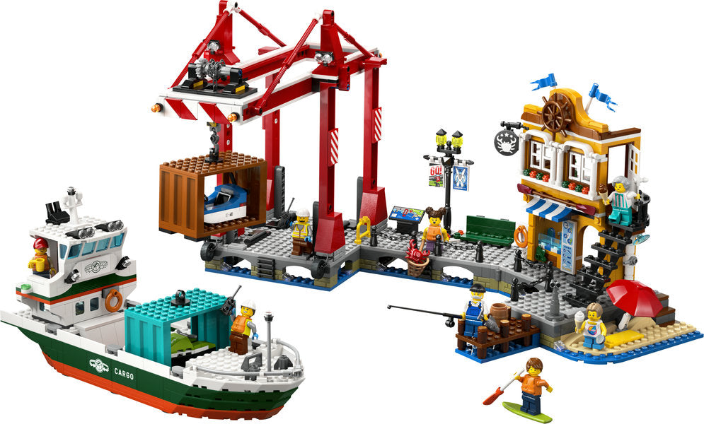 60422 LEGO® Seaside Harbor with Cargo Ship