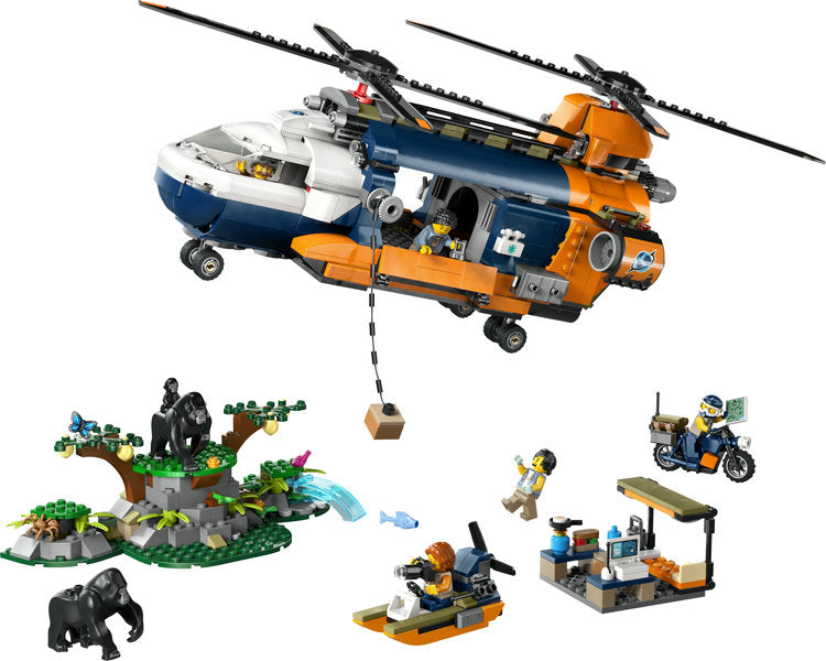 60437 LEGO® Jungle Explorer Helicopter at Base Camp