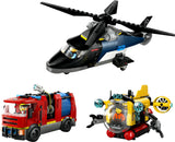 60462 LEGO® Helicopter, Fire Truck & Submarine Remix