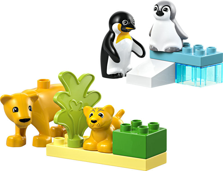 10442 LEGO® DUPLO® Wild Animal Families: Penguins & Lions