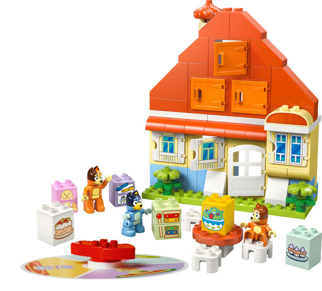 10459 LEGO® DUPLO® Bluey's Family House with Memory Game