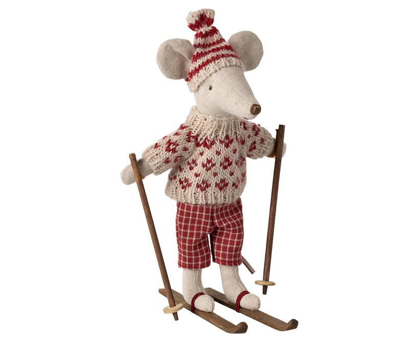 Winter Ski Red: Mum Mouse