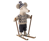 Winter Ski Blue: Dad Mouse