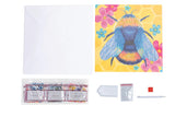 Crystal Art Card Kit: Floral Bumble Bee