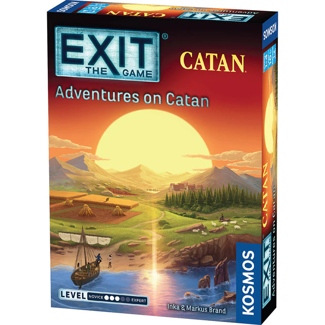 EXIT: Adventures on Catan front of packaging