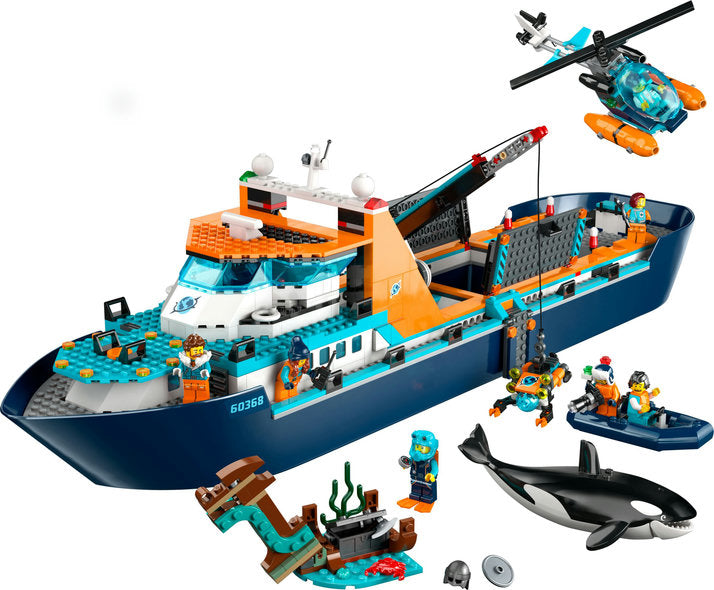 60368 LEGO® Arctic Explorer Ship – Grandrabbit's Toy Shoppe