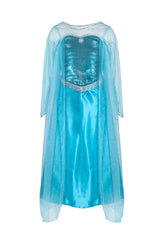 Ice Queen Dress With Cape Size small: 3-4