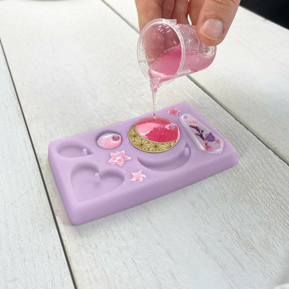 Wish Craft Wood & Resin Charm Jewelry