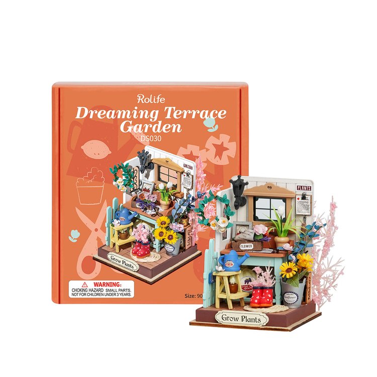 Dreaming Terrace Garden DIY Miniature House