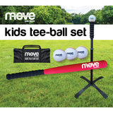 Kids T-Ball Set with 3 Soft Balls