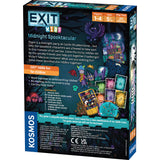 Box of 'Exit the Game: Kids Midnight Spooktacular' by Kosmos with colorful graphics and text.