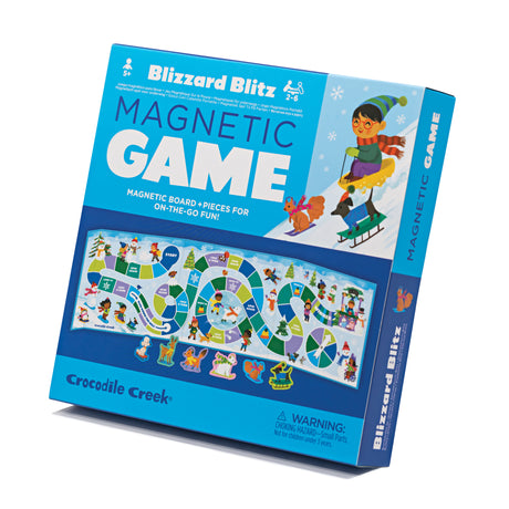 Blizzard Blitz Magnetic Game packaging with colorful design and text