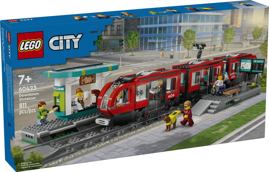 60423 LEGO® Downtown Streetcar and Station