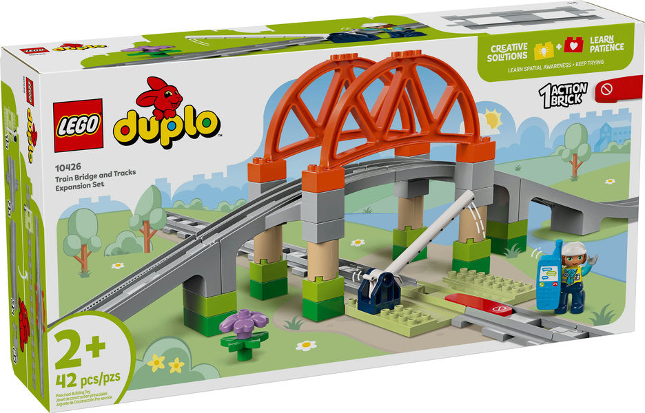 10426 LEGO® DUPLO® Train Bridge and Tracks Expansion Set