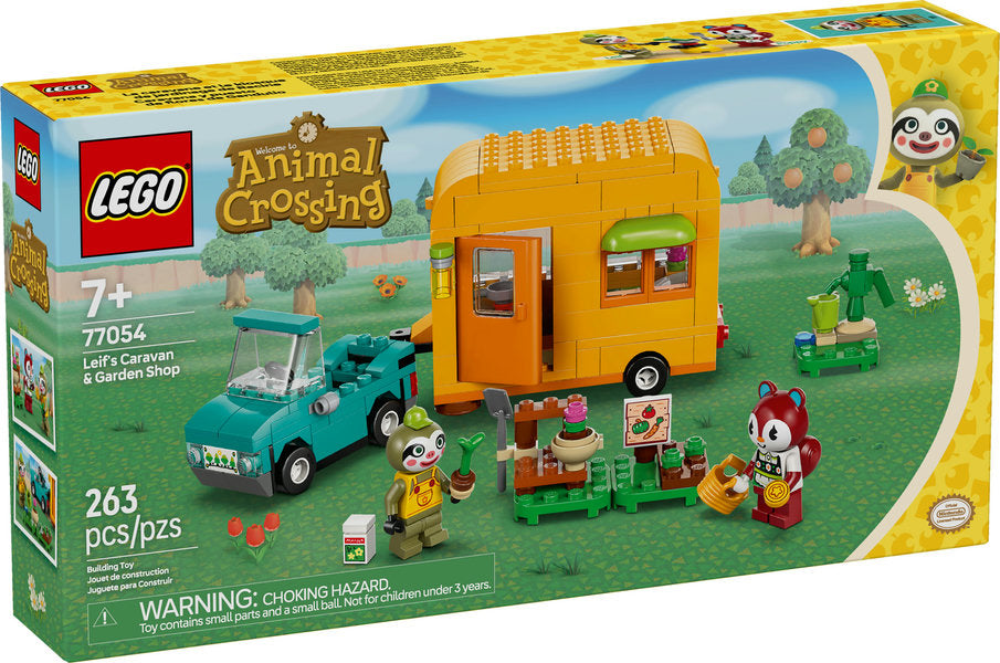 77054 LEGO® Leif's Caravan & Garden Shop