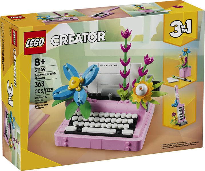 31169 LEGO® Typewriter with Flowers