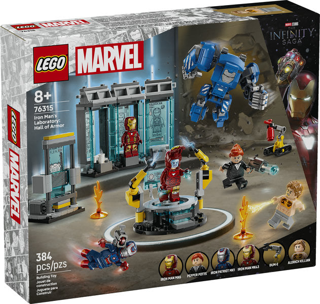 76315 LEGO® Iron Man's Laboratory: Hall of Armor