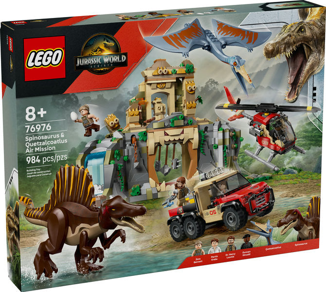 76976 LEGO® Spinosaurus & Quetzalcoatlus Air Mission