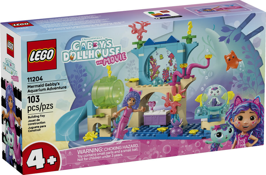 11204 LEGO® Mermaid Gabby's Aquarium Adventure