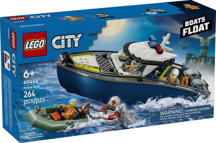 コンラッドベアー&鴨 60456 LEGO® Police Boat Chase – Grandrabbit's Toy Shoppe