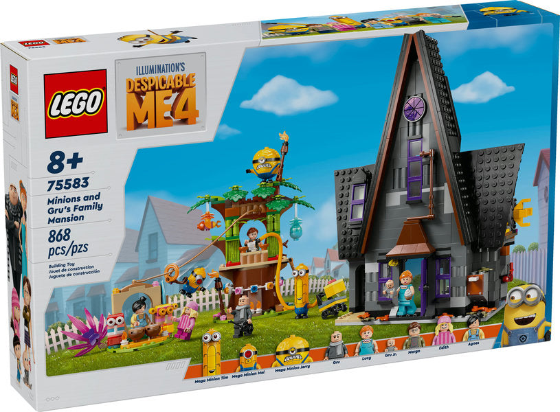 75583 LEGO® Minions and Gru's Family Mansion