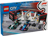 60444 LEGO® F1 Garage & Mercedes-AMG & Alpine Cars