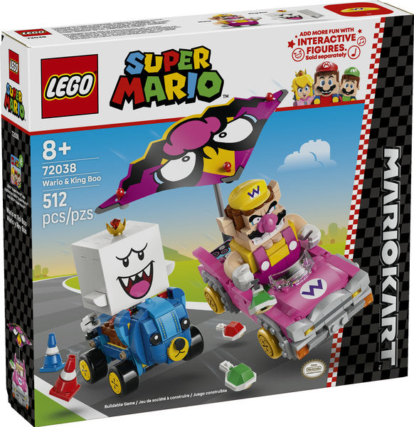 72038 LEGO® Mario Kart™ – Wario & King Boo – Grandrabbit's Toy Shoppe