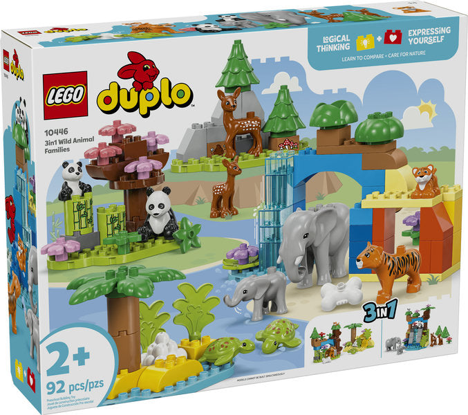 10446 LEGO® DUPLO® 3in1 Wild Animal Families