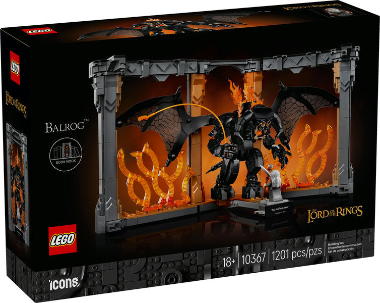10367 LEGO® The Lord of the Rings: Balrog™ Book Nook