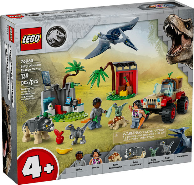 76963 LEGO® Baby Dinosaur Rescue Center