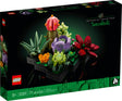 LEGO Botanical Collection Succulents set packaging with colorful succulent designs.