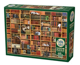 The Cat Library 1000 Piece Puzzle