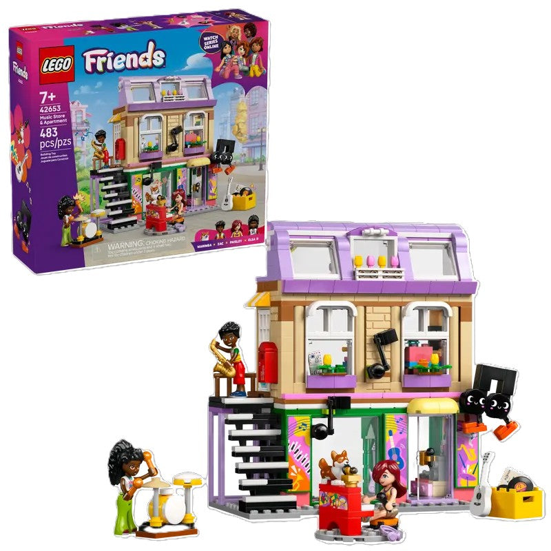 42653 LEGO® Music Store & Apartment