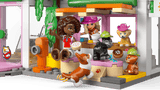 LEGO Friends: Dog Treats Bakery set with characters and animals inside a store
